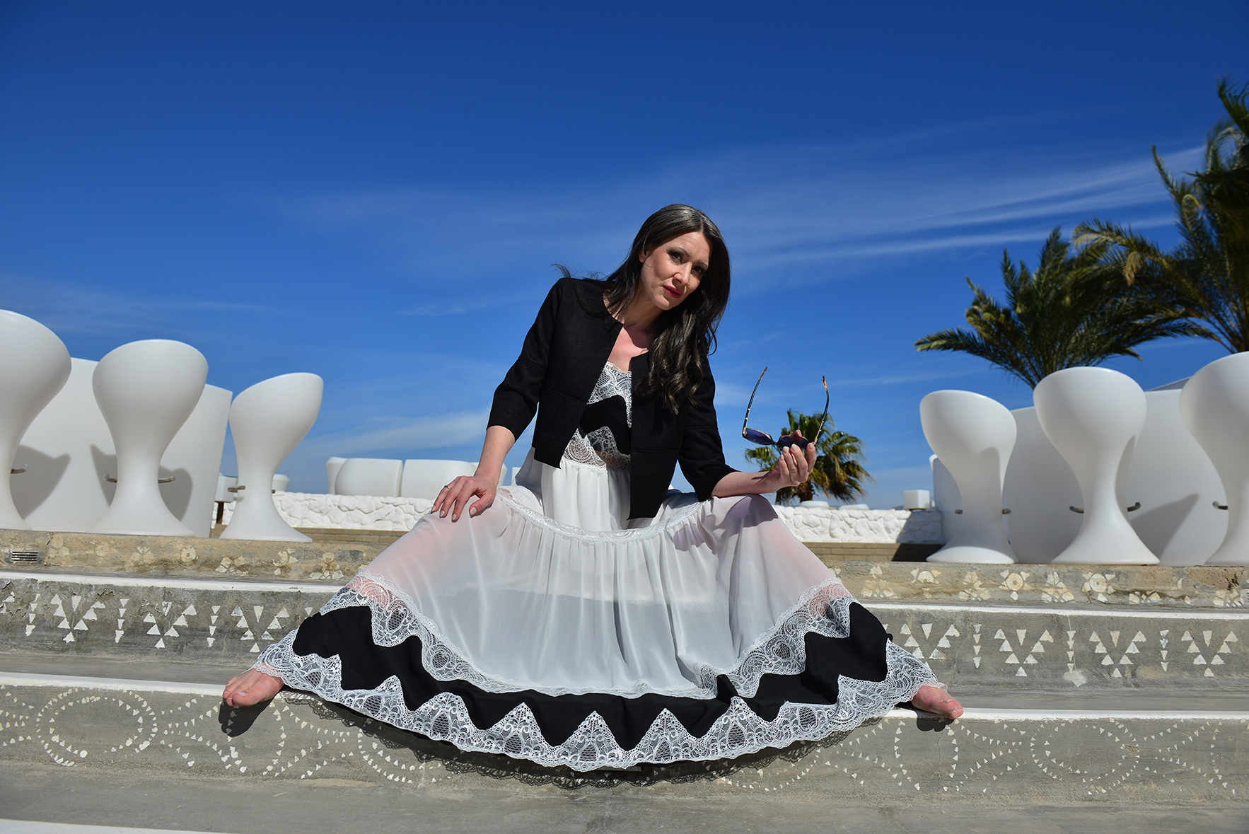 Model Karin Wadle Eine Woche modeln am roten Meer